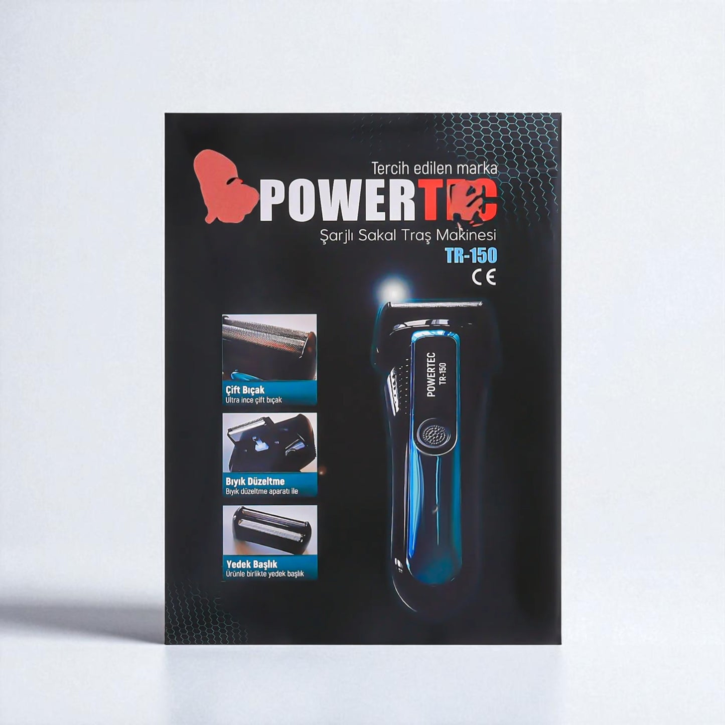 Powertec TR-150 Şarjlı Tıraş Makinesi