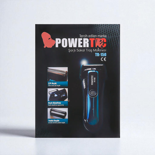 Powertec TR-150 Şarjlı Tıraş Makinesi